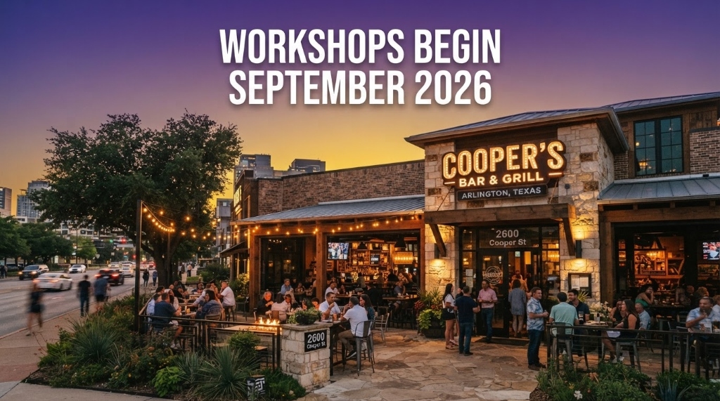 Cooper's Bar & Grill Arlington Texas - Workshop Location
